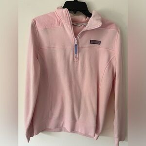 Vineyard Vines Pink Quarter Zip